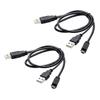 Кабель USB A — Mini 5Pin улучшает питание для 2,5-дюймовых жестких дисков, MP3, MP4, MP5 цифровых камер. Провод с ПВХ-покрытием, 50 см/19,69 дюйма.