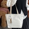 Canvas Bag Women's New 2025 New Fashionable Large-capacity Tote Bag Popular Casual Shoulder Commuter Tote Bag