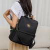 Рюкзак с защитой от кражи, женский однотонный рюкзак, легкая школьная сумка большой вместимости