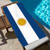 A-argentina Towel Large Quick-Drying Microfiber soft Beach Towel for Travel Fitness Sauna Bathing Camping