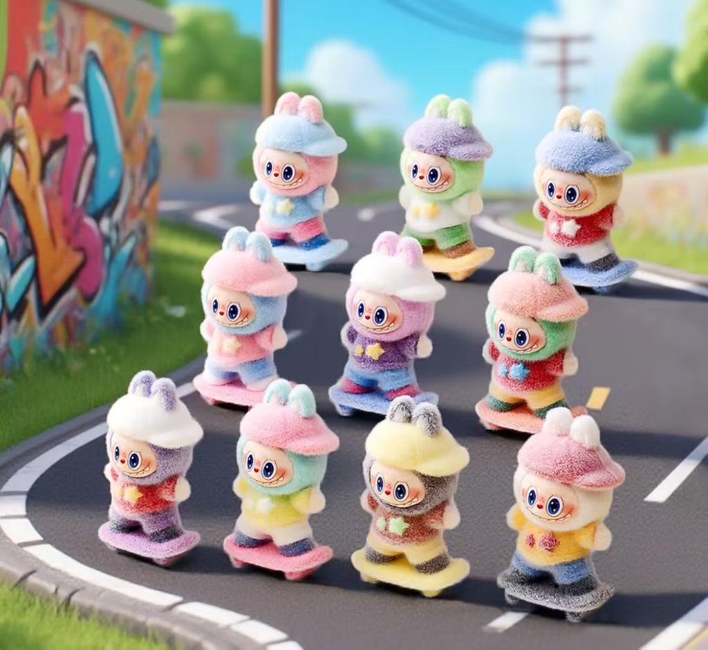 Супер Милый Новый Скейтборд Ткань Модифицированный Детский Плюшевый Милый Зернистый Пупс Модный Игровой Настольный Маленький Подарок Украшение