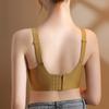 Тонкое бесшовное нижнее белье для женщин, бюстгальтер с кружевной регулировкой, собранный для поддержки полной чашки