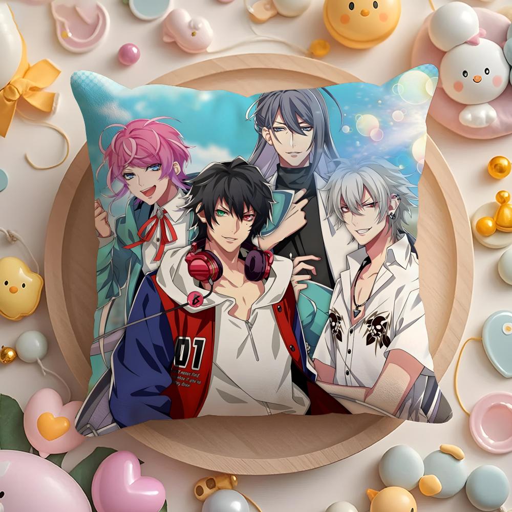 Чехол для подушки с принтом H-Hypnosis Mic, для дома и автомобиля, многоцелевой, двусторонний, мягкий и прочный, для повседневного использования