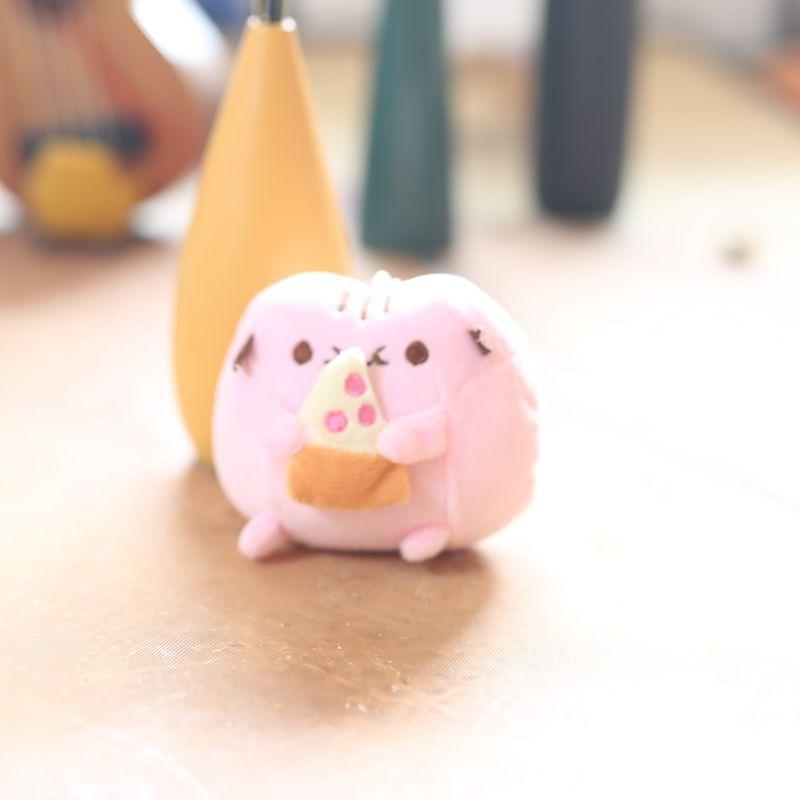 Cute Cute Kitten Pendant Plush Toy Doll Kitten Schoolbag Hanging Decoration Keychain Doll Doll