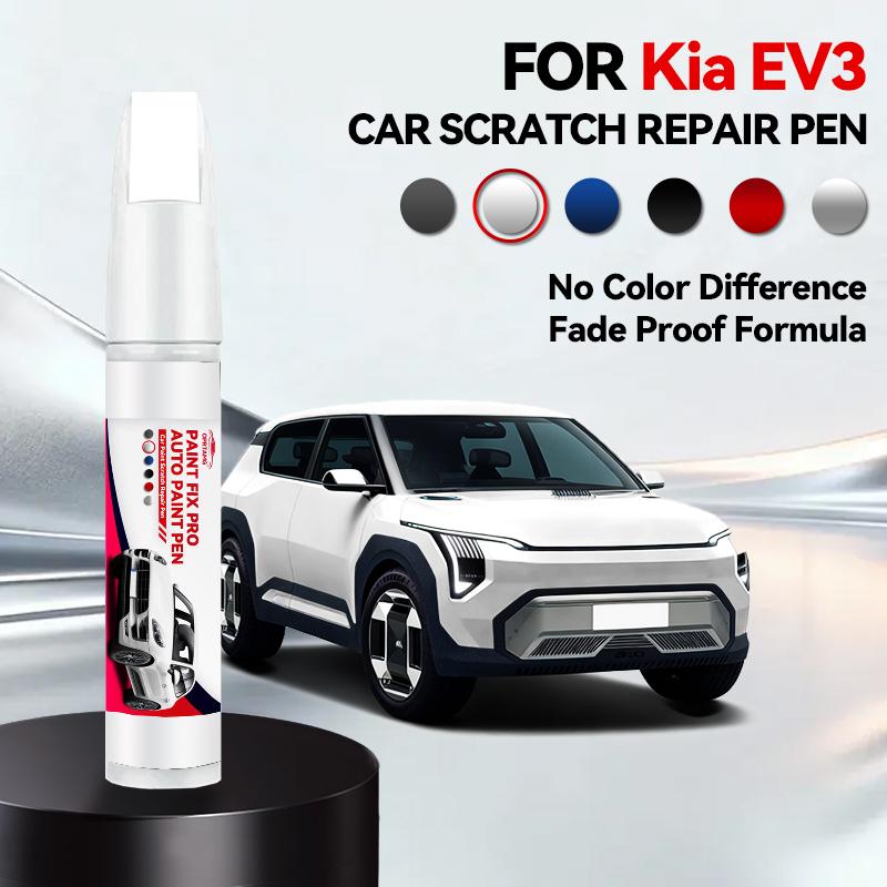 Car Paint Repair Pen For KIA EV3 Paint Scratch Repair Accessories Black 9B Green Grey Orange 06 White Pearl U4 Black 9B