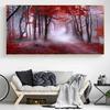 Landscape Sunlight Green Trees Leaves Forest Canvas Painting Nature Posters and Prints Wall Art Pictures Home Decor No Frame