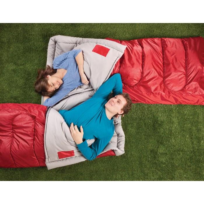 Coleman Palmetto Sleeping Bag (-1.1 to 10°C, up to 180cm) Red, 25.1L x 23.8W cm
