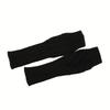 A Pair Long Fingerless Glove Arm Warmer Stretchy Mitten Unisex Crochet Half Finger Long Gloves