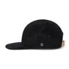 VARZAR VA Square Suede Camp Cap Black