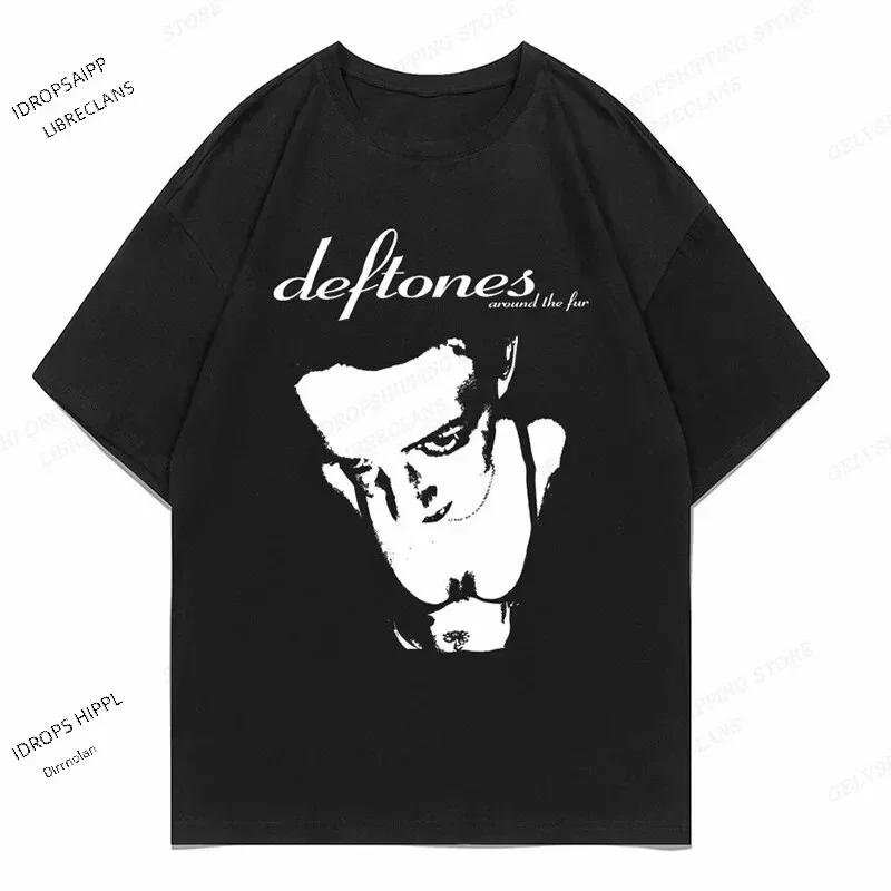 Женская футболка Deftones, милые модные топы с принтом, черная футболка, женская летняя футболка 90-х годов, футболка с рисунком для девочек, женские милые топы, футболка