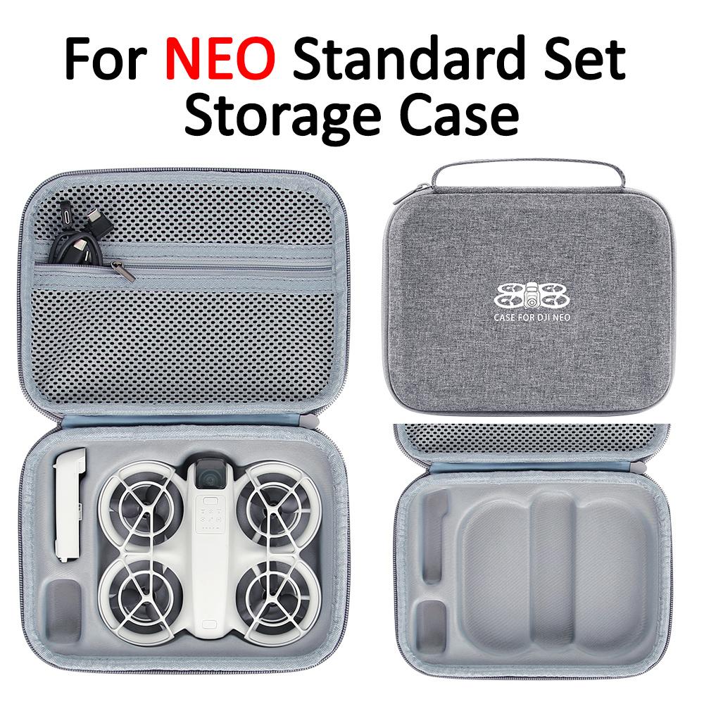 For DJI NEO Drone Carrying Case - Portable Protective Hardshell Storage Bag with Zipper Closure for DJI NEO - Waterproof