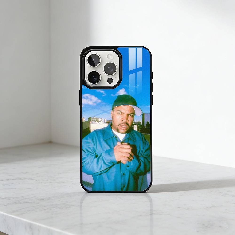 Rapper I-Ice C-Cube Phone Case For iPhone17,16,15,14,13 Plus,Pro Max Magnetic For Magsafe Wireless Charging