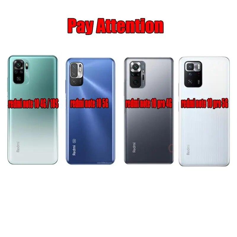 Sheepskin Leather Case For Xiaomi Redmi Note 10 Pro 4G 5G 10s Luxury Men Business Vintage Magnetic Back Cover On Note10 S 10pro