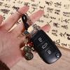 Fengshui DIY Making Accessories Car Keyring Brass KeyChains Keychain Components Jewelry Findings