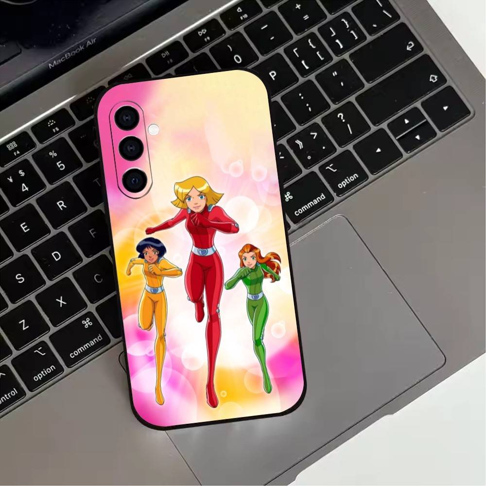 Крутая Девочка T-Полностью Шпионки Чехол для Телефона Для Samsung Galaxy A73,A72,A71,A70,A53,A52,A51,Другие Мягкая Черная Крышка
