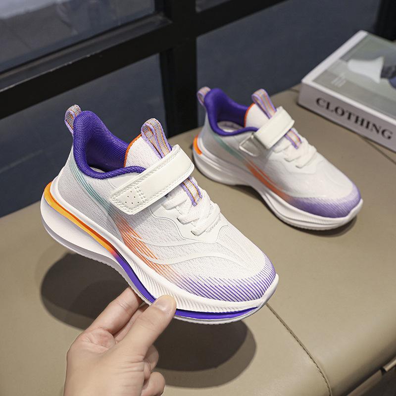 2025 Year of the Dragon limited spring new mesh breathable boys running shoes medium and older children's casual sports shoes