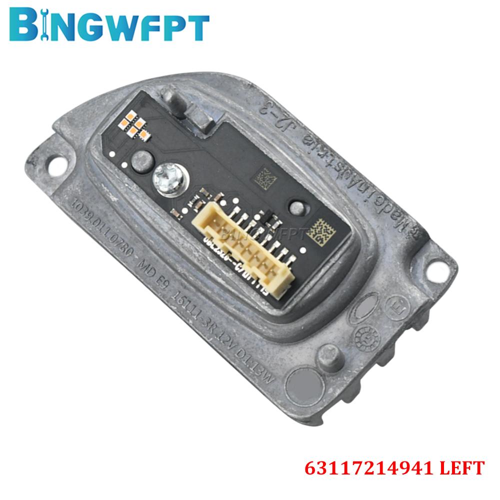 For BMW 5 Series G30/G38 Daytime Running Light OEM 63117214939 63117214940 DRL LED Headlight Control Unit Suitable Auto Parts