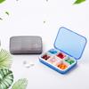 Portable 6 Cells Travel Damp-proof Pill Medicine Drug Storage Case Box Container ARI