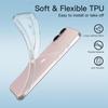 Coque de protection - Silicone - pour iPhone 16 Plus - Antichoc - Transparent - 2 Verres Trempés