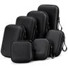 Durable Hard Shell EVA Storage Box Mini Black Pouch Carrying Bag Portable Small Bag Digital Accessories