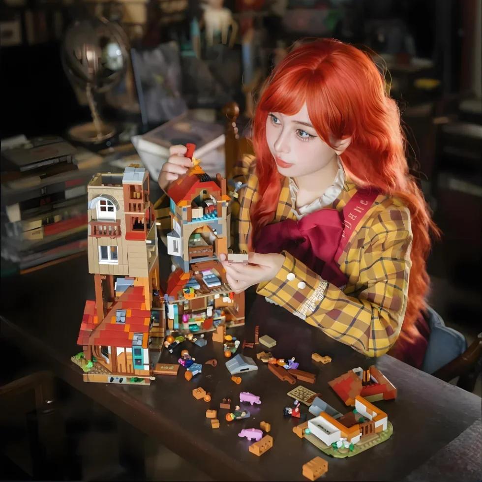 2405 шт. новые строительные блоки The Burrow модель комплекта кирпичи игрушки для детей взрослых рождественский подарок