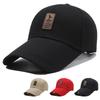 Женская Мужская Летняя Бейсболка Регулируемый Снэпбэк Солнцезащитная Шляпа Спорт на Открытом Воздухе Хип-Хоп Однотонная Хлопковая Бейсболка Дизайнерская Кепка Мужская