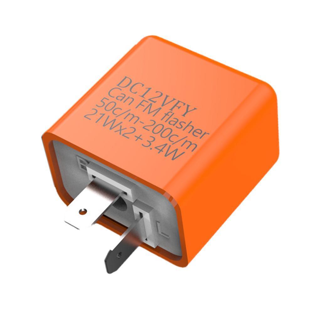 Аксессуары для мотоциклов Светодиодный контроллер указателя поворота Электрический мигающий свет Индикатор скорости Реле управления транспортным средством Z0J1