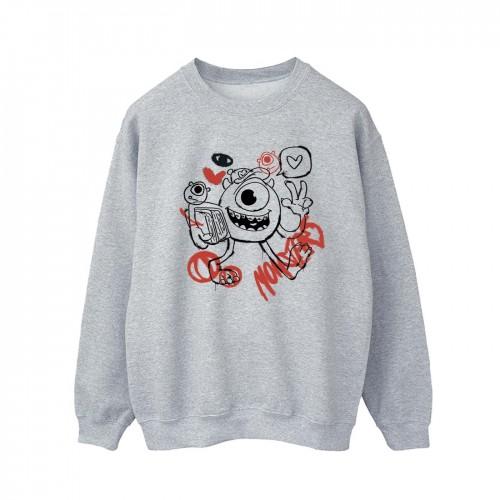 Monsters Inc Men's Mike Graffiti Sweatshirt