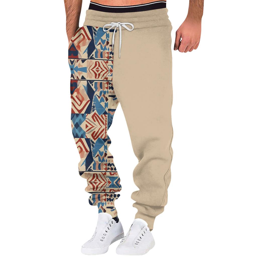 Весенние и спортивные брюки для фитнеса, однотонные, мужские, свободные, для бега, повседневные, большого размера, хлопковые спортивные штаны