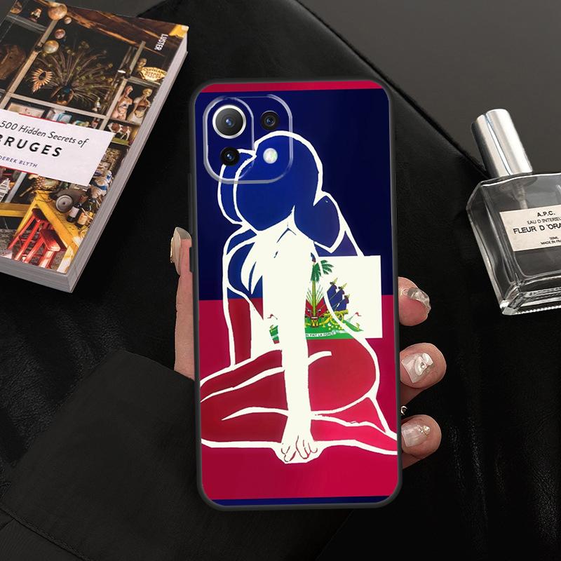 Haiti Haitian Flag Case For Xiaomi 11T 12T 13T 14T Pro 13 14 15 Ultra POCO X7 Pro X3 X5 X6 F5 F6 M6 Pro Cover