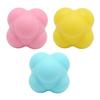 Agility Training Ball Silicone Hexagonal Irregular Rebound Trajectory Speed Hand Eye Coordination Tr