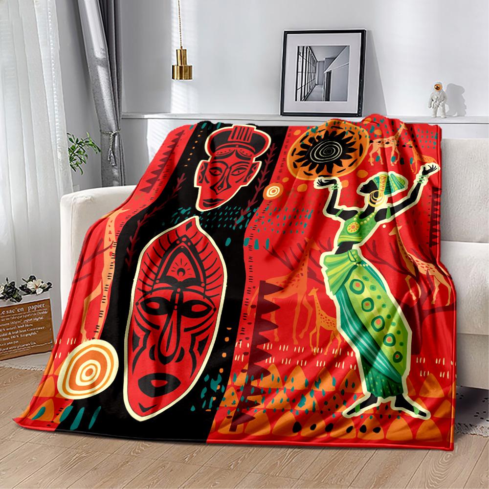 African Dance And Music Blankets are suitable for living rooms, bedrooms, camping, and other places, making them an ideal choice for gifts.