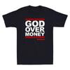 God Over Money Matthew 6:24 Christian Bible Faith Quote Vintage Unisex's T-Shirt