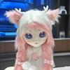 Новая пушистая маска Кигуруми Фурсьюты Голова животного Костюм Милая голова кошки Костюм на Хэллоуин Лапы Кемоно Реквизит для выступлений Кролик Кукла