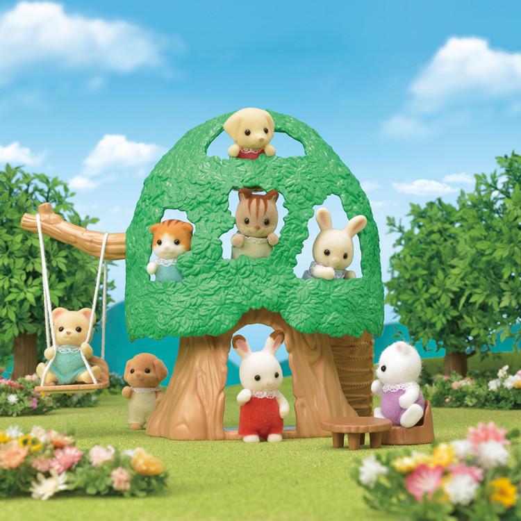 [Sylvanian]5318-Детский сад, домик на дереве
