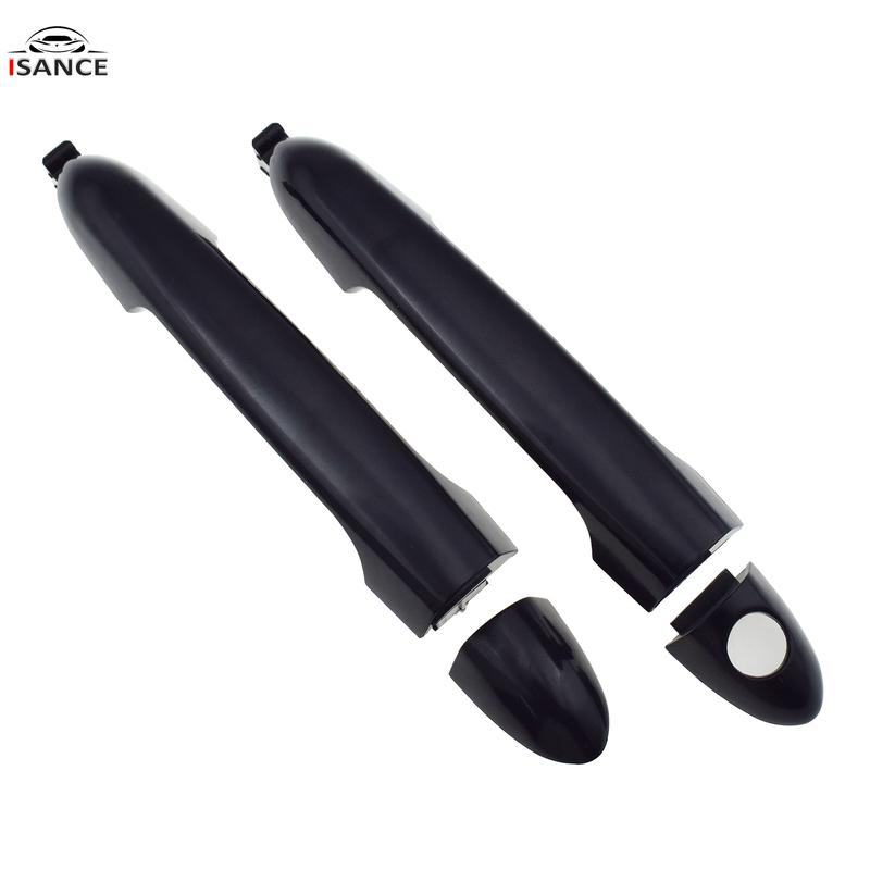 1/2/4 Pcs Black Front Rear Left Right Exterior Door Handle 82651-1W010 82652-1W010 82652-1W030 For Kia Rio 1.6L 2012-2017