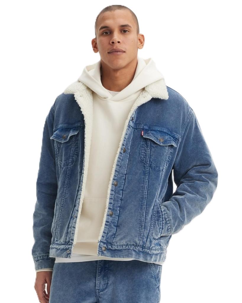 Levi's Свободная джинсовая куртка из шерпы A5784-0016 US S