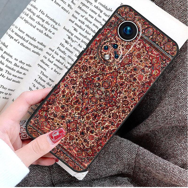 Чехол в стиле персидского ковра с цветочным узором для Honor Magic 5 6 7 8 Pro Honor Win RT X9d X9c X9b X9a X8c X8b 50 70 90 400 200 Lite