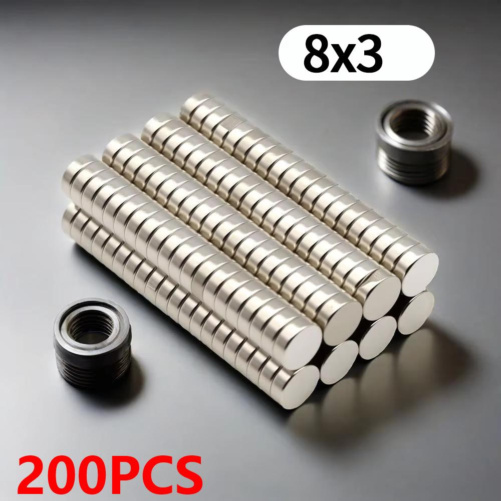 8X3MM магниты Круглые Магниты на Холодильник для Офисной Доски Подходящие Инструменты Домашнее Рабочее Место и т.д. 8*3