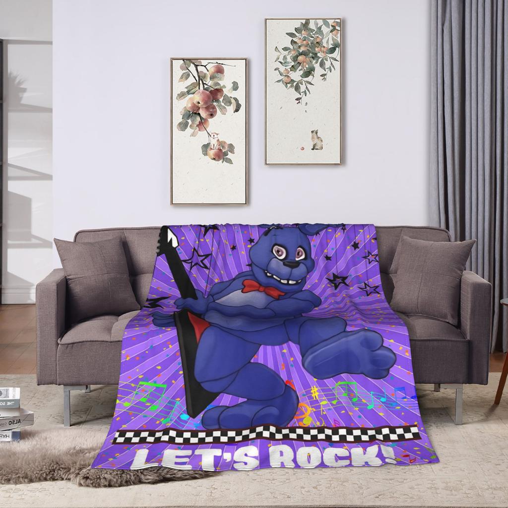 Пледы Фредди Фантом Фредди Флис Осень Игра FNAF Дышащие Теплые Пледы для Постельного Белья Спальни Постельные Принадлежности Пледы