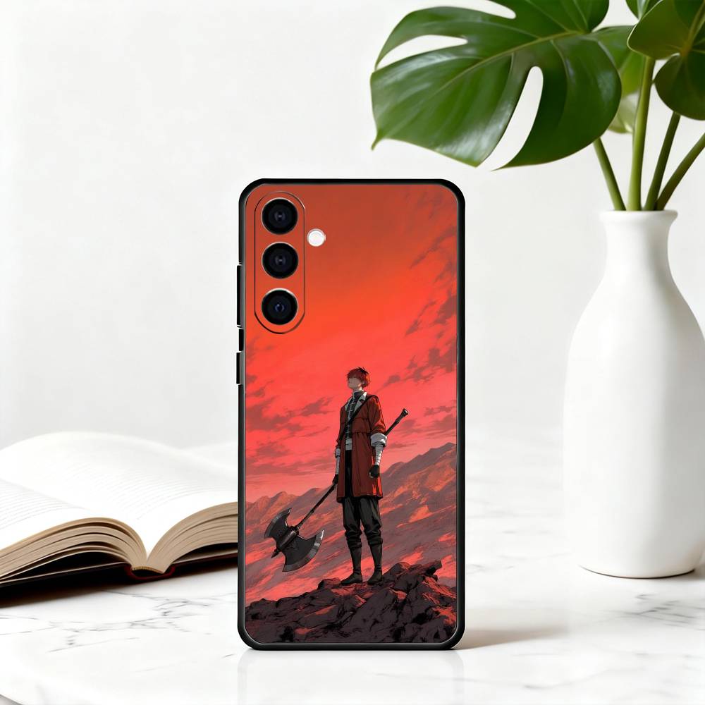 Чехол для телефона Sousou No F-Frieren S-Stark-es Черный Силиконовый Мягкий Для Samsung Galaxy A73,A72,A71,A70,A53,A52,A51