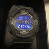 Б/у часы G-SHOCK CASIO с яркой LED подсветкой GD100-1B с коробкой