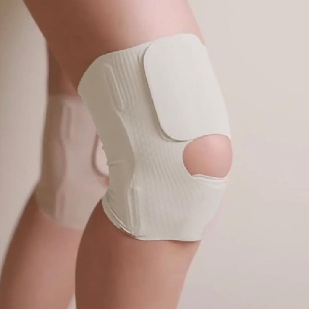 Unisex Knee Pad Ultrathin Good Breathability High Elasticity Fabric Sports Compression Knee Brace Bilateral Stabilizer Weightlifting Knee Support