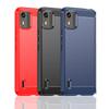 Чехол из ТПУ с текстурой из углеродного волокна для Nokia C12 Pro C22 C32 G22 G400 C100 C200 C21 Plus G21 G11, противоударный защитный чехол Fundas