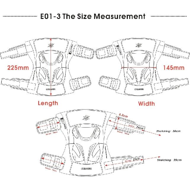 CUIRASSIER Motorcycle Elbow Protector Adjustable Straps Sports Elbow Pads Motorbike Bike Riding ATV MX Brace Support Protection