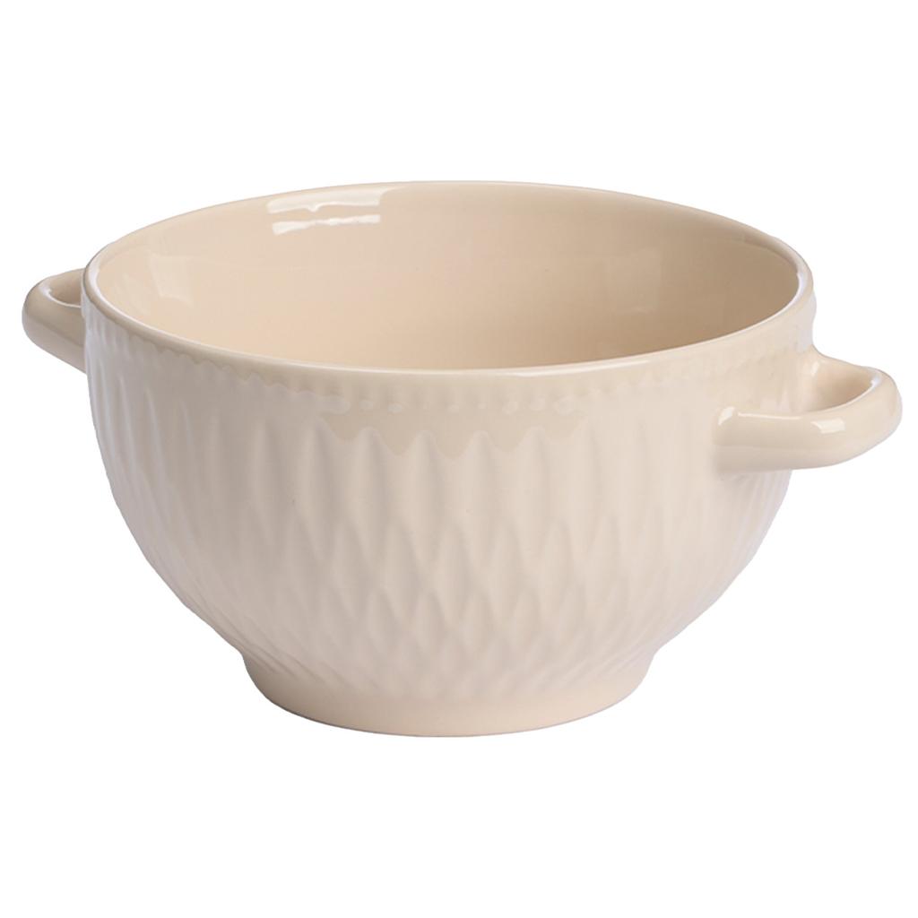 Beige Soup Bowl 650