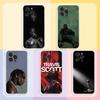 Чехол для телефона Travis Scott Utopia Rapper для iPhone17,16,15,14,13,12,11,Pro,Xs,Max,Mini,Plus Противоскользящий Ударопрочный Жесткий