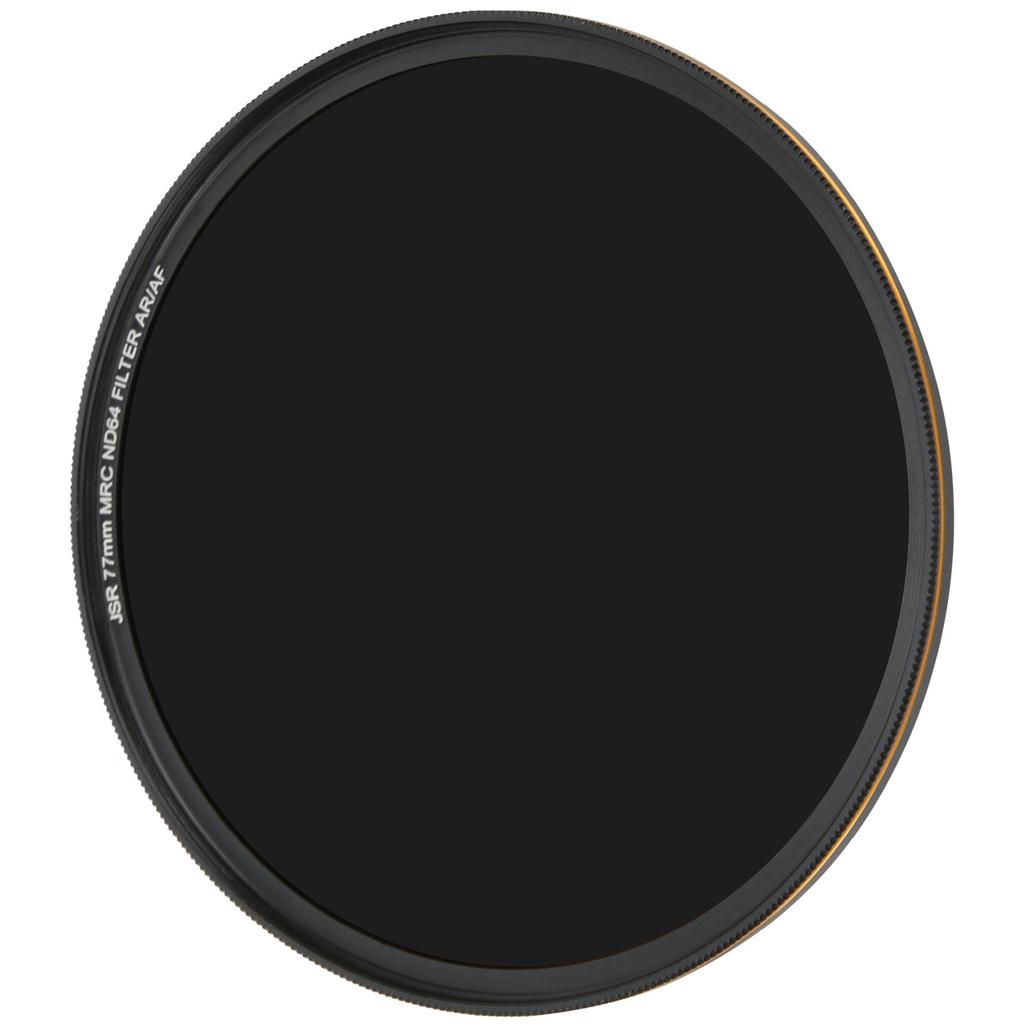 Junestar ND Filter MultiLayer Coating Waterproof Neutral Density ND64 Ultrathin Filter for