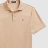 Polo Ralph Lauren однотонная рубашка поло с коротким рукавом и вышитым логотипом, мужские топы коричневого цвета MNPOKNI1N822777-260