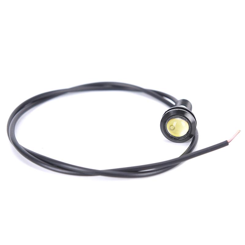 9 Вт 12 В 18 мм красный светодиодный фонарь Eagle Eye автомобильный противотуманный фара Drl дневной задний ход